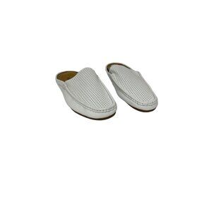 White Loafer Slip-Ons